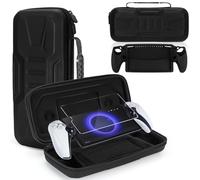 JoyHood 3 in 1 Kit di Accessori compatibile con PlayStation Portal, Custodia da Trasporto Protettiva per PS Portal con Protezione dello Schermo, Copertura Protettiva (Nero)