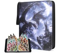 JoyHood Raccoglitore per carte collezionabili, contiene 900 carte, 9 tasche, per YGO MTG, hockey, baseball, sport, calcio, regali per ragazzi e ragazze