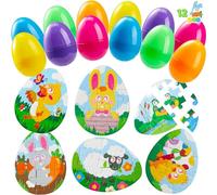 JOYIN 12 pz Uova di Pasqua Jigsaw Puzzle per Accessori per la Ricerca delle Uova di Pasqua, ricompense per attività Scolastiche, Regali di Pasqua, Cestino di Pasqua