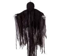 JOYIN 152 cm Scuro Hanging Grim Reaper, Ghost Faceless in Black Horror Robe per Il miglior Halloween Decorazioni d'attaccatura
