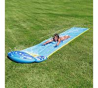 JOYIN 230in x 35,5in/584,2 x 90,2 cm Scivolo d'Acqua con 1 Bodyboard, Giocattolo Estivo con irrigatore Integrato per Giardino e Giochi d'Acqua all'ape