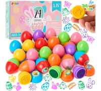 JOYIN 24 stampi per uova pasquali la caccia alle uova di Pasqua per riempire i cestini di Pasqua per i francobolli pasquali, regali di classe