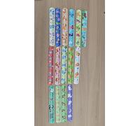 JOYIN 30 pezzi Braccialetti a scatto animali, bracciali a scatto super resistenti per polso, riempitivi per sacchetto regalo per feste per bambini (30 design), confezione di bomboniere per feste di