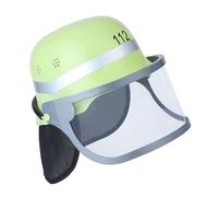 JOYIN Casco per bambini regolabile con visiera pieghevole, foulard e sottogola per feste a tema, carnevale e giochi di ruolo (giallo)