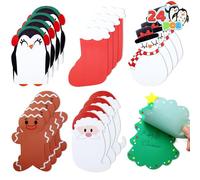 JOYIN Confezione da 24 blocchetti per appunti con personaggi natalizi, per appunti, lista delle cose da fare, cancelleria per agenda giornaliera