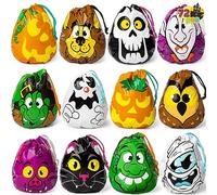 JOYIN Confezione da 72 Sacchetti di Halloween con Coulisse per Borse di Halloween, Bomboniere di Halloween, Articoli per Feste di Halloween