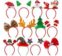 JOYIN Fasce natalizie (12 fantasie), 24 pezzi