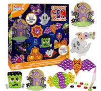 JOYIN Klever Kits Kit per pittura con diamanti di Halloween, crea i tuoi adesivi magici e Suncatchers, Diamond Art per bambini, forniture per pittura fai da te, regalo artigianale per ragazze
