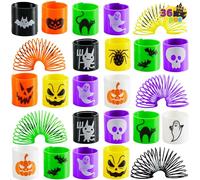 JOYIN Molle a spirale per Halloween, 36 pezzi, bomboniere per feste di Halloween, dolcetti di Halloween, non caramelle, per sacchetti regalo a tema Halloween, premi per la classe