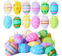 JOYIN Uova pasquali da appendere, 5,8 cm, 24 pezzi