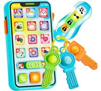 JOYIN Wheelin 'n Ringin - Set portachiavi e baby phone