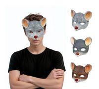 Joyincoser 3 mascherine divertenti per adulti, per Halloween, cosplay, eventi a tema, carnevale e travestimenti divertenti
