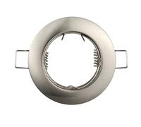 JOYINLED Confezione da 10 lampade da incasso GU5.3 MR16 in lega di zinco nichel satinato