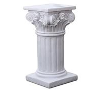 Joyivike Pilastro Romano | Statua in Resina della Colonna Greca,Centrotavola Colonna Romana Bianca, Statuetta in Resina per Compleanno, Matrimonio, Anniversario