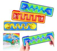 JoyJoyful 3 PCS Labirinto Gioco Sensoriale Giocattoli Gel Anti Stress Autismo Giocattoli Per Bambini Adolescenti Fidget Squishy Toy Anxiety ADHD Toys, Calmante In caso di Stress e Ansia