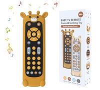 JoyJoyful Giocattolo musicale per bambini a partire dai 6 mesi, con inglese/francese/spagnolo, canzoni, regalo per ragazze e ragazzi (AFFE nero)