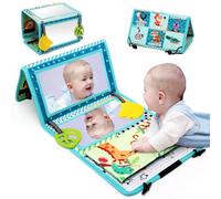 JoyLife Giochi Montessori Neonato 0 3 6 12 Mesi,Giocattoli a Specchio per Bambini,Libri Tattile Sensoriali Stoffa Neonati,Sensoriali Morbidi di attività Massaggiagengive Giocattoli Educativi Regali