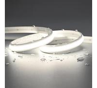 JOYLIT 24V Striscia LED Neon 5M Bianco Luce Diurna 5000K Esterno Impermeabile, CE UL PRO 2400LM/M Alta Luminosità 240LEDs/M 20W/M CRI 92+ Flessibili Illuminazione NEON LED Strip (Senza Alimentatore)