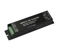 JOYLIT DMX512 LED Decoder Controller 4 * 4A con Display Digitale, DC 12 24V 192W 384W LED Controller per Strisce Luminose RGBW