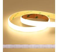 JOYLIT PRO Doppia File Diffuso Striscia LED 24V 5M 3000K Bianco Caldo Impermeabile 560LED/M Alta Densità, CE UL 24W/M 1970LM/M Alta Luminosità Senza Punti CRI 92+ COB Nastri LED per Affari, Casa