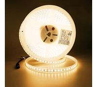 JOYLIT PRO Striscia LED 24V 5M IP67 Esterno Bianca Caldo 3000K 7500LM Super Luminoso CRI 92+, CE UL 120LEDs/M SMD 2835 90W Dimmerabile Flessibile Luce Nastri LED Per Commerciale, Casa