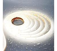 JOYLIT PRO+ Striscia LED COB 24V 5M Impermeabile 4000K 18W/M 1900Lm/m Alta Luminosità, CE UL 480LED/m CRI 95+ Dimmerabile Bianco Naturale Illuminazione Funzionale Strip LED (Alimentazione Non Inclusa)