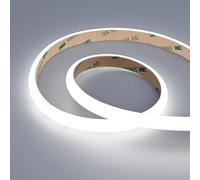 JOYLIT PRO+ Striscia LED Diffusa 24V 5000K 5M Impermeabile 3300LM/M | LED Invisibili, Luce Continua Senza Soluzione Continuità, CRI 90+ Bianco, 256 LED/m, Dimmerabile, Autoadesivo