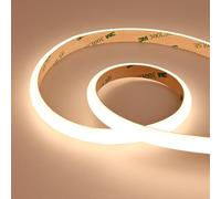 JOYLIT Striscia LED Diffusa 24V 5M 3000K Esterno, UL PRO+ 3300LM/M Alta Luminosità 26W/M CRI 90+ Strip LED, LEDs Invisibili, Bagliore Continuo, Luci per Illuminazione a Neon Bianco Caldo Dimmerabile