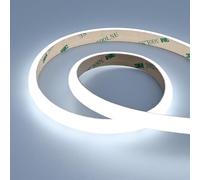 JOYLIT Striscia LED Diffusa 24V 5M 6000K Esterno, UL PRO+ 3300LM/M Alta Luminosità 26W/M CRI 90+ Strip LED, LEDs Invisibili, Bagliore Continuo, Luci per Illuminazione a Neon Bianco Freddo Dimmerabile