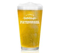 Joymaking Bicchiere da birra personalizzato - Sponcello preferito, regalo di piccolo ringraziamento, miglior padrino regalo per compleanno, festa del papà, Natale 15oz