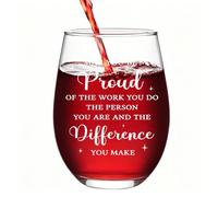 Joymaking Bicchiere da vino per insegnanti, regalo per donne e uomini, assistente didattico, regalo di ringraziamento per uomini e donne, 520 ml