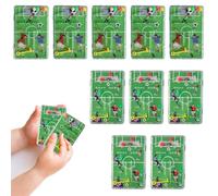 Joynine 10 Pezzi Gioco di Flipper Calcio, Flipper Bambini, Gadget Compleanno Bambini Calcio, Mini Flipper Calcio Gadget, Calcio Flipper Ideale Come Regalo Compleanno per Bambini