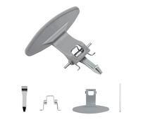 Joynine Set completo di sostituzione della maniglia della porta della lavatrice LG per lavatrice compatibile con il modello 3650EN3005 Plastica ABS grigia