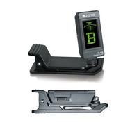 JOYO JT-06 Mini-Tuner/Tuner per chitarra, cromatico, con Clip, illuminato Display, Nero