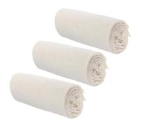 JOYOFREELY Garza per Cucina 3 Pezzi 100X90 CM, Panni Filtranti in Cotone Naturale per Yogurt e Formaggio, Tessuto Multiuso per Filtraggio e Preparazione Latte Vegetale