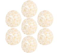 JOYOFREELY Maschere per Viso Foglia D’oro 10 Pezzi, Maschera Idratante Portatile la Cura della Pelle Donna, Trattamento Pratico Quotidiano per Viso e Regalo