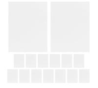 JOYOFREELY Pellicola Trasparente Pet Resistente ai Danni per Stampa a Getto D'inchiostro, 15 Pezzi, Riproduzione Chiara di Punti e Linee per Produzione Premi e Stampe Fotografiche Doppia