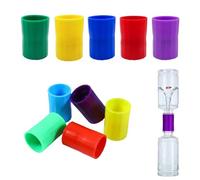 JOYOLA 10 Pezzi Connettore Vortex Flacone, Connettori Sperimentali Tornado, Tornado Connettore in Plastica, Connettore Bottiglia Vortice per Fare Tornado, Esperimenti Scientifici, Test, Educazione