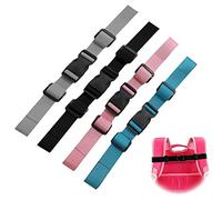 JOYOLA 4 Pezzi Cinghie universali per Il Torace, Cinghia Toracica per Zaino, Cinturino Sterno per Zaino Regolabile Antiscivolo, con Fibbia a sgancio rapido per Escursionismo, Jogging