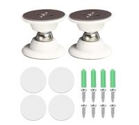 JOYOLA Set di 2 Fermaporta Magnetico per Camper, Chiusure Magnetiche RV Door Holder, Fermaporta per Camper con Viti e Adesivo per Roulotte, Camper, Barca, Carico, Porta di Sicurezza