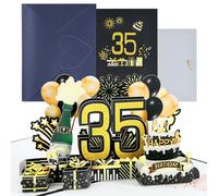 joyoldelf Biglietto Auguri Compleanno 40 Anni - Biglietti di Auguri Pop Up, Biglietto Auguri 3D, Biglietti Auguri Regalo, per Donne, Uomini, Ragazze, Genitori, Amici, Fidanzate, Fidanzati