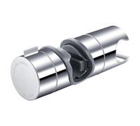 joyoldelf Supporto Doccia, Saliscendi Doccia Regolabile In ABS Con morsetto, Supporto Soffione Doccia per Saliscendi Doccia per Doccia Manuale da Cromata (16-19 mm)