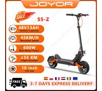 JOYOR S5-Z Scooter elettrici 600W 48V13Ah con indicatori di direzione Scooter elettrico Pneumatico ad aria da 10 pollici Skateboard elettrico ad alta sospensione