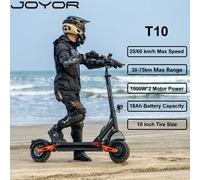 JOYOR T10 Scooter elettrico pieghevole per adulti E-Scooter 25/60 km/h Monopattino elettrico 2000W Skateboard 60V 18Ah Cavalletto JOYOR T10