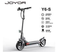 JOYOR Y6-S Pieghevole Scooter Elettrico Per Adulti E-Scooter 45 KM/H Monopattino Elettrico 500W Skateboard 48V 18Ah Cavalletto 10 "Pneumatico