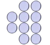 JoyousMall 10 capsule porta monete in plastica trasparente da 70 mm con 5 misure interne per guarnizioni ad anello per raccogliere monete