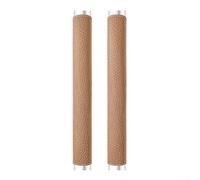 JoyousMall Coperture per maniglie del frigorifero, 2 pezzi, per stile e protezione degli elettrodomestici da cucina, colore: marrone