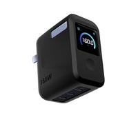 JoyousMall Custodia protettiva in silicone per Anker per Prime Charger 160W 3 porte con per display intelligente, copertura antiurto e antipolvere, grigio