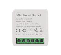 JoyousMall per tuya Smart Wi-Fi Switch, controllo bidirezionale per mini interruttore per app Smart Life, compatibile con Alexa e per yandex Alice, interruttore da parete in ABS, bianco
