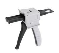 JoyousMall Pistola dispenser manuale per colla AB, applicatore ergonomico per miscelazione di resina epossidica a due componenti 1:1/2:1, strumento in plastica resistente all'usura con scanalatura di